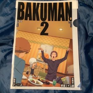 Bakuman Eiji Niizuma Anime Clear File Folder NEW